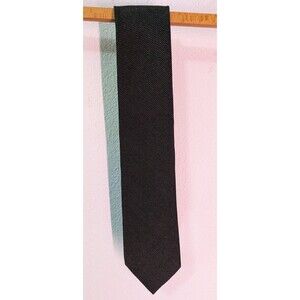 Calvin Klein Men's Tie Black And Gold Spots Silk Blend (353)